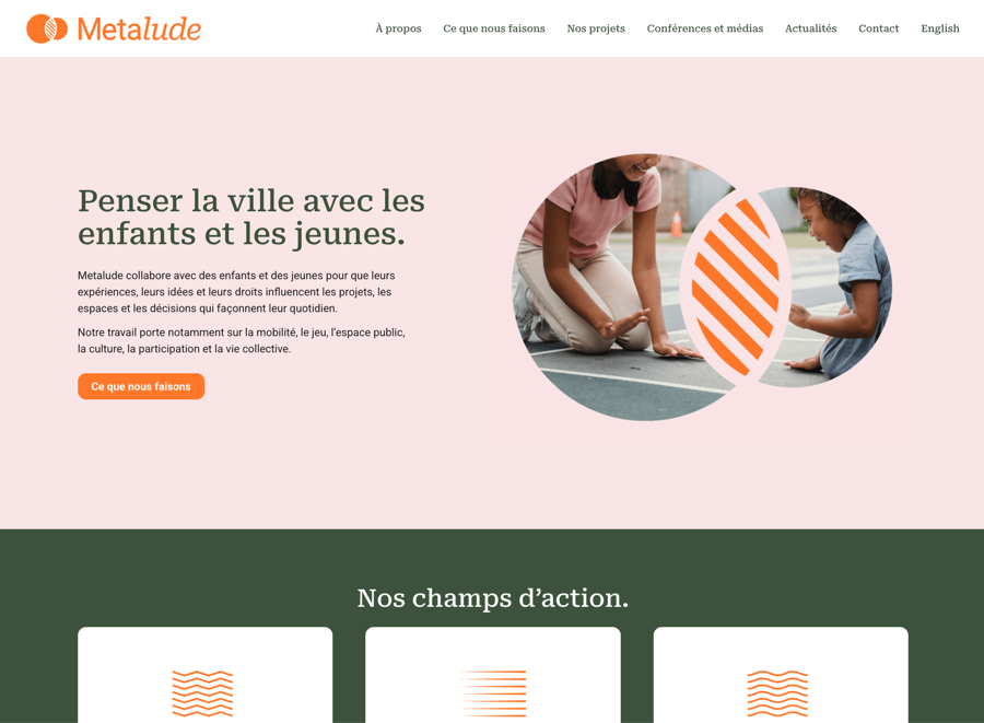 Capture du site Metalude